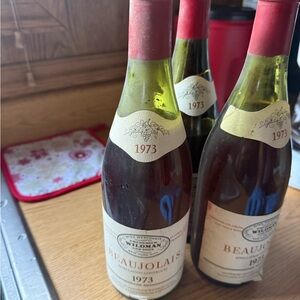Vintage unopened 1973 Georges Duboeuf Beaujolais